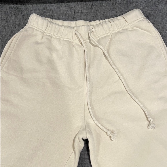 NWOT Cream Colored Sweatpants - Picture 2 of 4